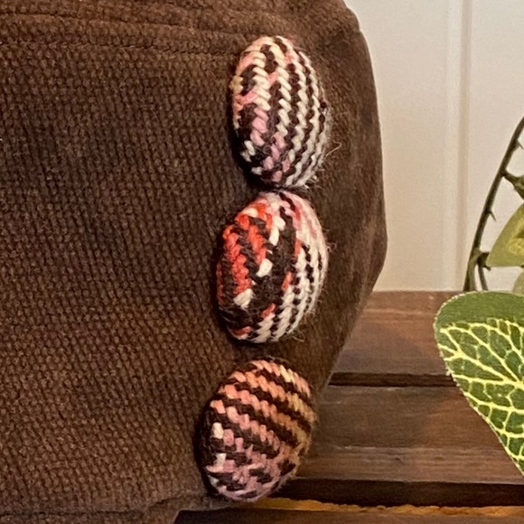 Like New!  Courdorouy/Tweed Cadet Cap - Picture 3 of 7